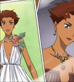 00s, 1girl, animated, animated_gif, brown_hair, igpx, liz_ricarro, lowres