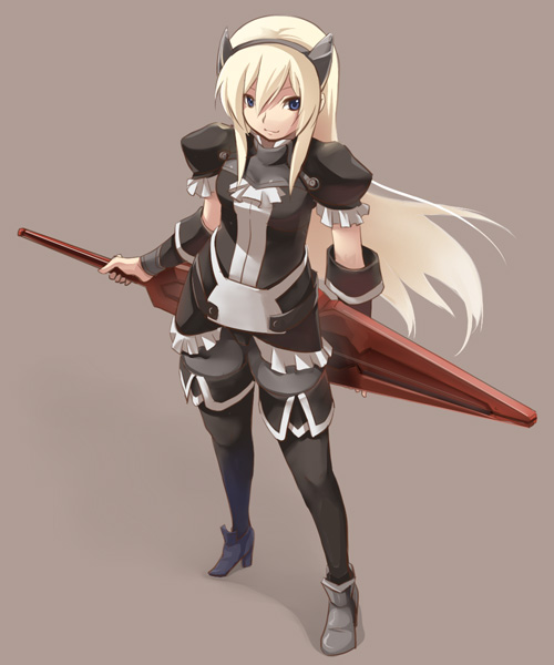 1girl, blonde_hair, blue_eyes, druaga_no_tou, fatina, female_focus, full_body, gothic_lolita