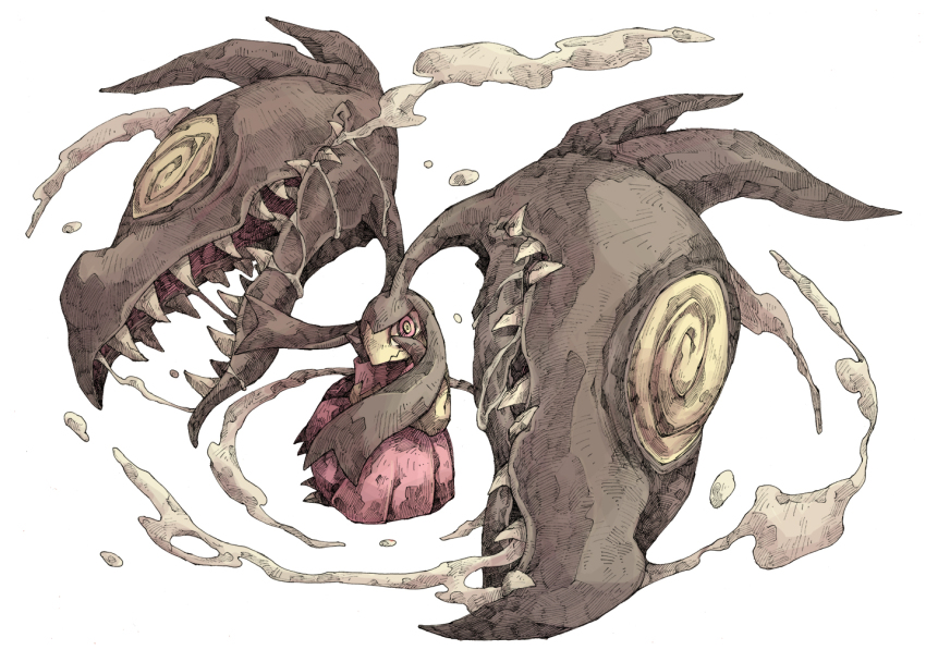10s, alternate_form, bad_id, bad_pixiv_id, crazy_eyes, extra_mouth, fang, gen_3_pokemon