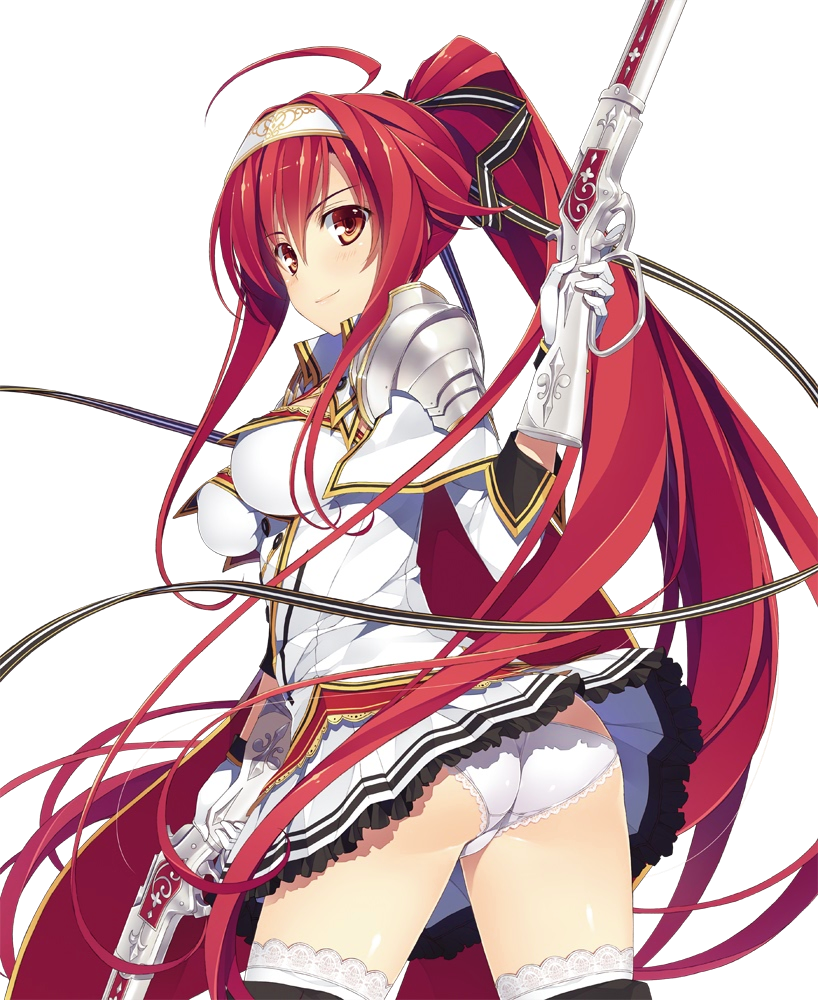 1girl, ahoge, arched_back, armor, ass, boots, cape, clothes_lift