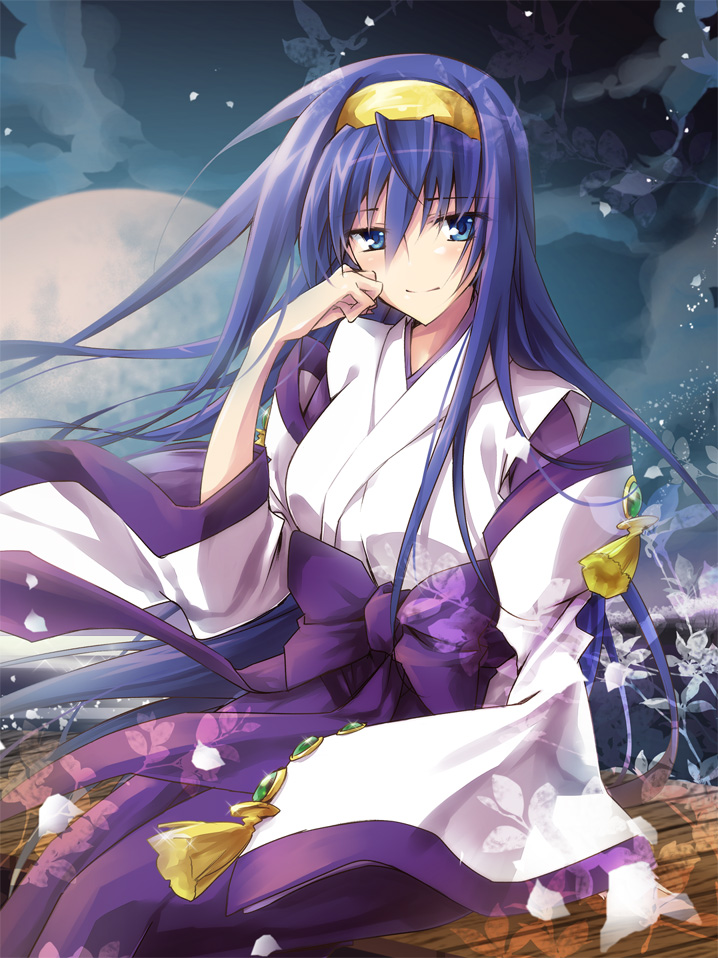 00s, 1girl, blue_eyes, blue_hair, bow, bowtie, detached_sleeves, female_focus