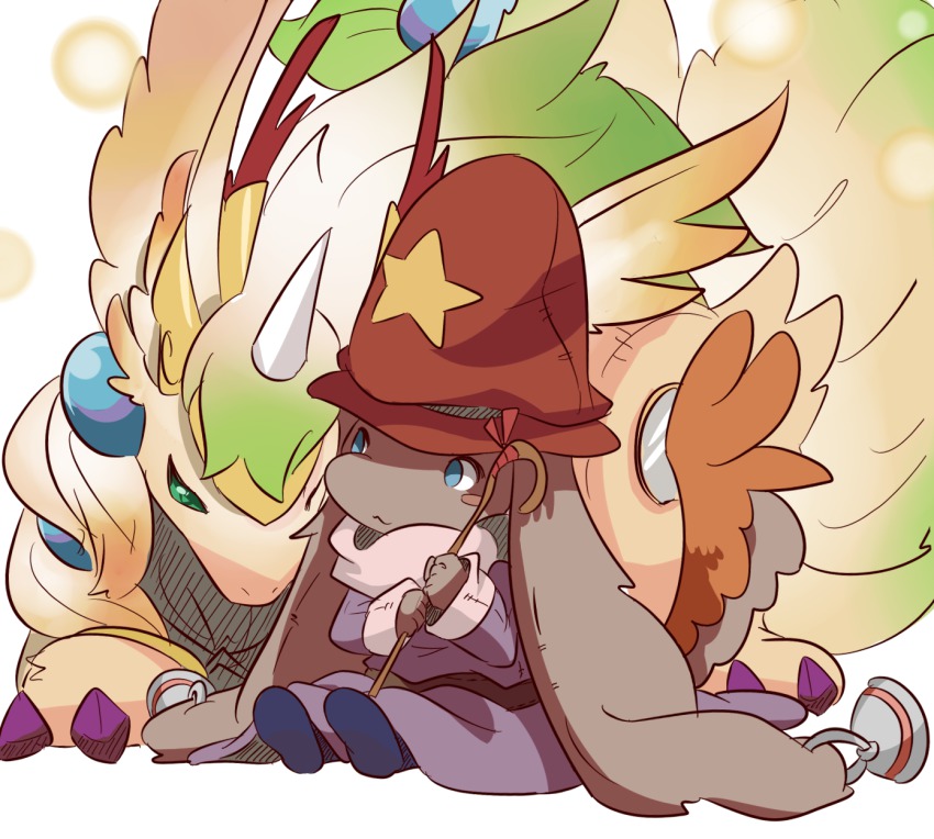 angelion_(p&amp;d), bunsuke, crystal_defenders, highres, puzzle_&amp;_dragons, tagme, time_mage_(p&amp;d)