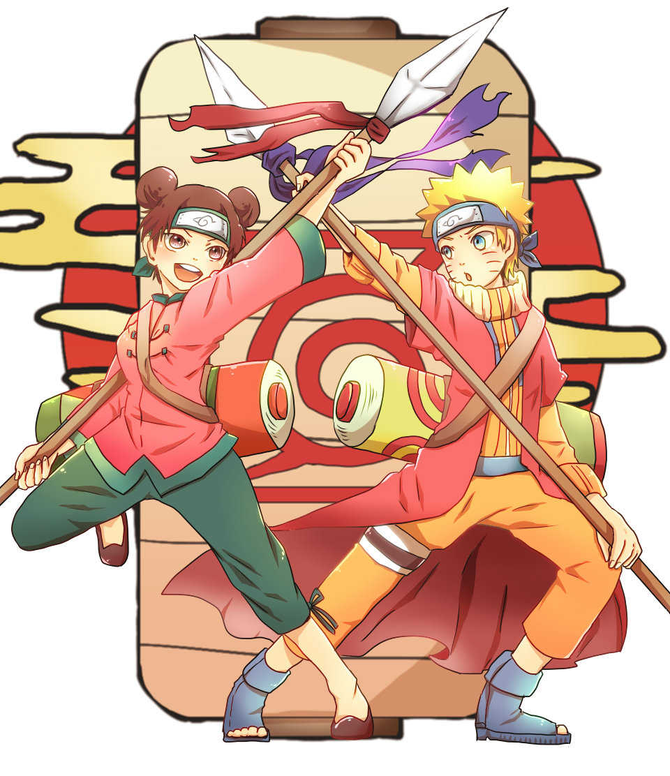 1boy, 1girl, :d, age_difference, aged_down, arm_up, arms_up, blonde_hair