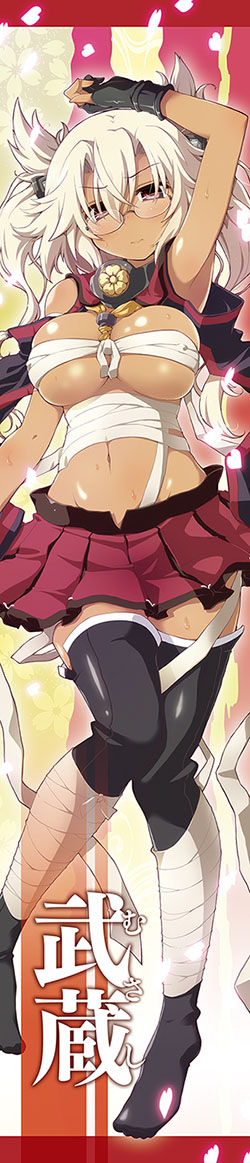 10s, 1girl, akaneya, armpits, bad_id, bad_pixiv_id, black_thighhighs, blonde_hair