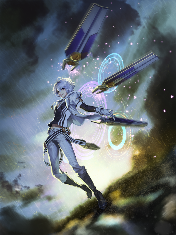 1boy, add_(elsword), bad_id, bad_pixiv_id, belt, boots, elsword, ena_(soyen915)