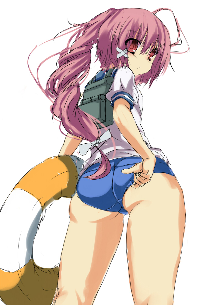 10s, 1girl, ajikan_(azican), ass, bad_id, bad_pixiv_id, female_focus, i-168_(kancolle)