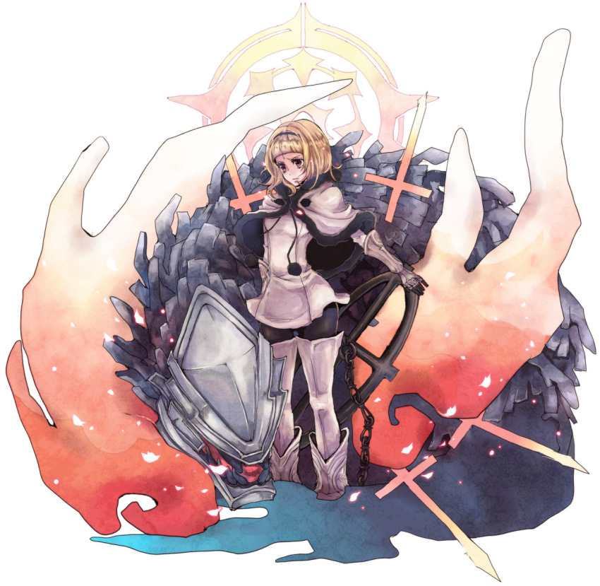 1girl, drag-on_dragoon, drag-on_dragoon_3, dragon, gabriella_(drag-on_dragoon), highres, kasako_(kingyogasa), one_(drag-on_dragoon)