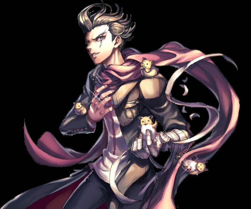 10s, 1boy, bandages, black_hair, cham-p, chuunibyou, danganronpa_(series), danganronpa_2:_goodbye_despair