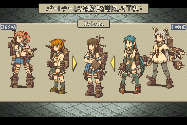 5girls, black_hair, blue_hair, brown_hair, character_name, detached_sleeves, fake_screenshot, final_fantasy