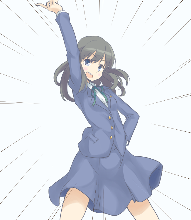 10s, 1girl, bad_id, bad_pixiv_id, black_hair, blue_eyes, coco_nesta, female_focus