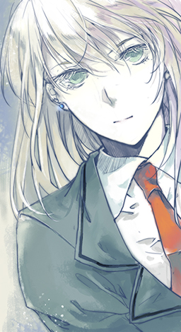 1990s_(style), 1girl, areazero, blonde_hair, earrings, fushigi_yuugi, green_eyes, hongou_yui