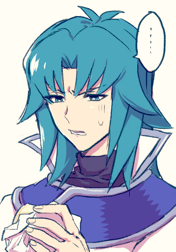 ..., 1boy, blue_eyes, blue_hair, lowres, male_focus, marufuji_ryo, matching_hair/eyes