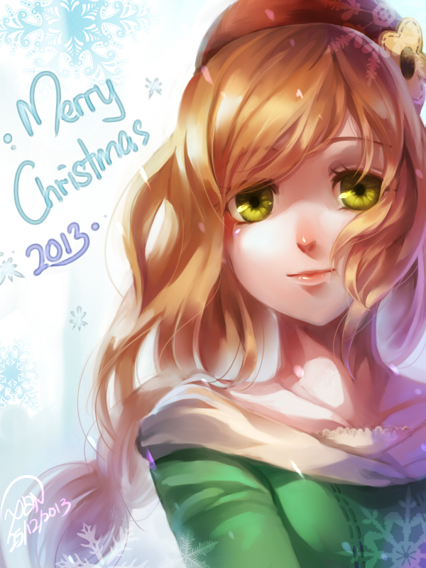 1girl, bokujou_monogatari, bokujou_monogatari:_tsunagaru_shin_tenchi, brown_hair, christon-clivef, female_focus, green_eyes, harvest_moon