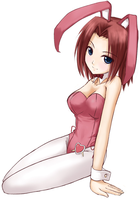 00s, animal_ears, code_geass, fake_animal_ears, kouzuki_kallen, pantyhose, playboy_bunny, rabbit_ears