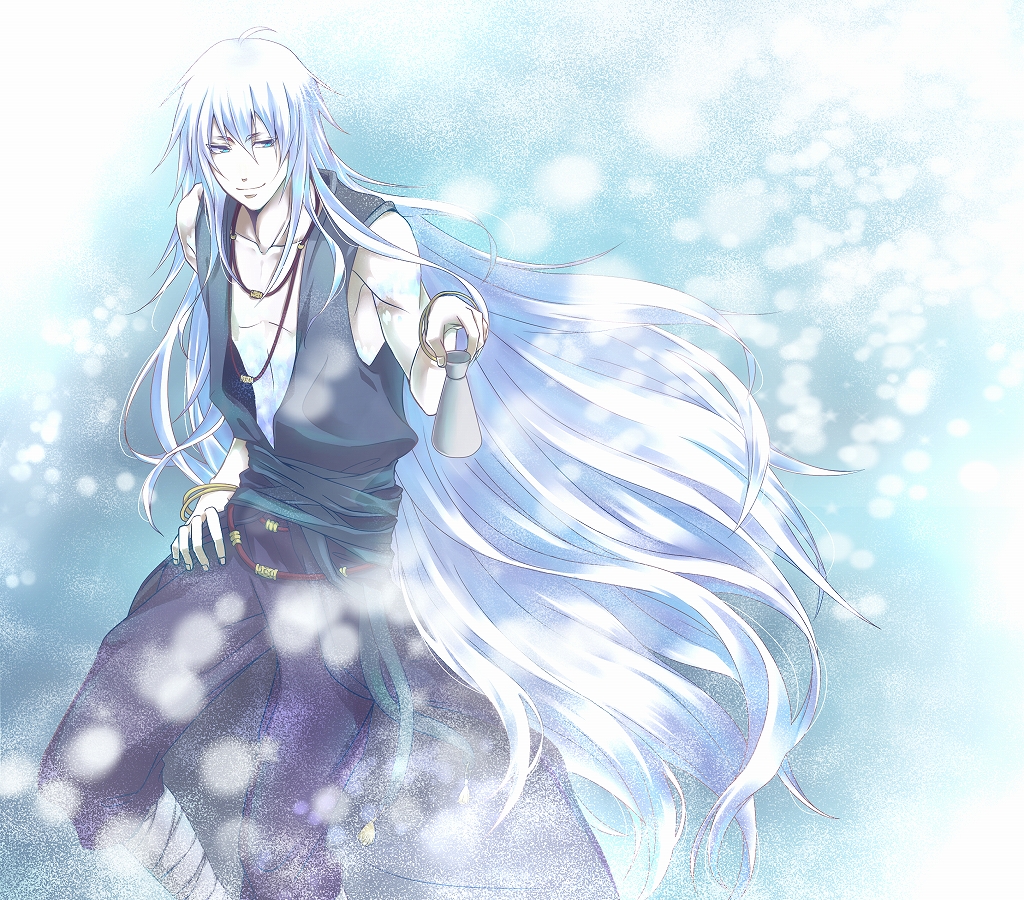 10s, 1boy, blue_eyes, bottle, long_hair, male_focus, nagi_no_asukara, naoe_takaya