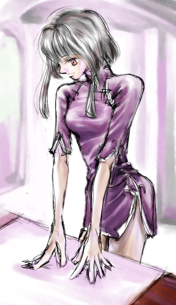 black_hair, brown_eyes, cross-empire, crossempire, fire_emblem, fire_emblem:_genealogy_of_the_holy_war, larcei_(fire_emblem), miniskirt