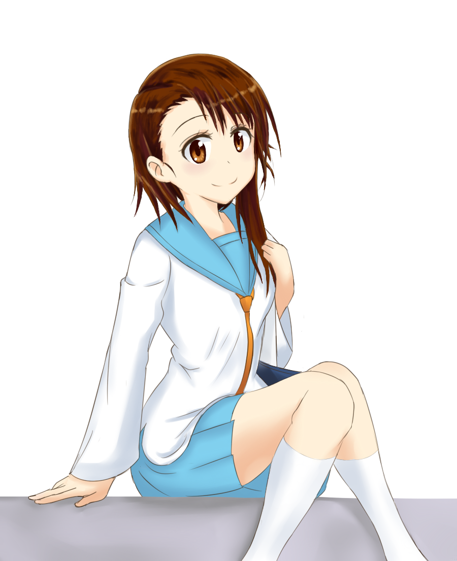 10s, 1girl, bad_anatomy, bad_hands, brown_eyes, brown_hair, female_focus, niiru_heiyaku_de_jutaichuu