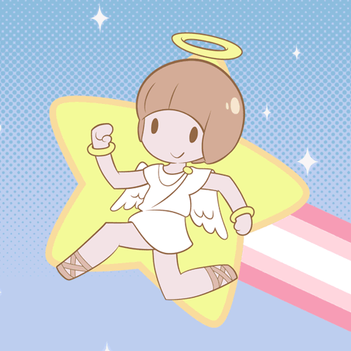 10s, 1girl, alternate_costume, angel, angel_wings, animated, animated_gif, astronaut