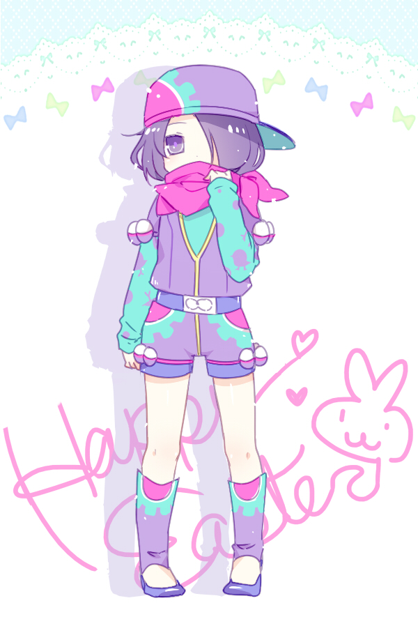 1girl, b_(kana0816), cosplay, disney, easter, easter_wonderland, female_focus, hair_over_one_eye