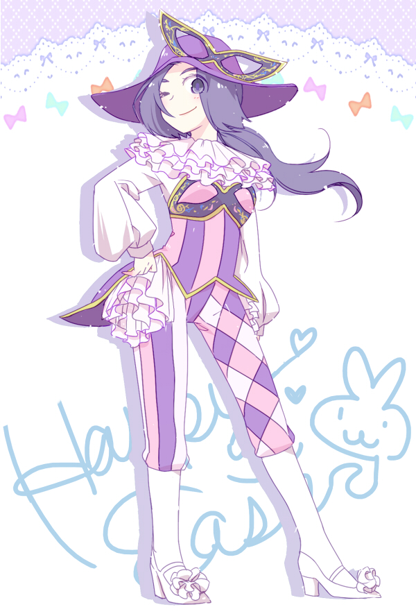 1girl, b_(kana0816), cosplay, disney, easter, easter_wonderland, female_focus, goidou_yui