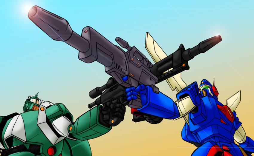 gun, mecha, robot, sentou_mecha_xabungle, sword-dream, tagme, walker_gallia, weapon