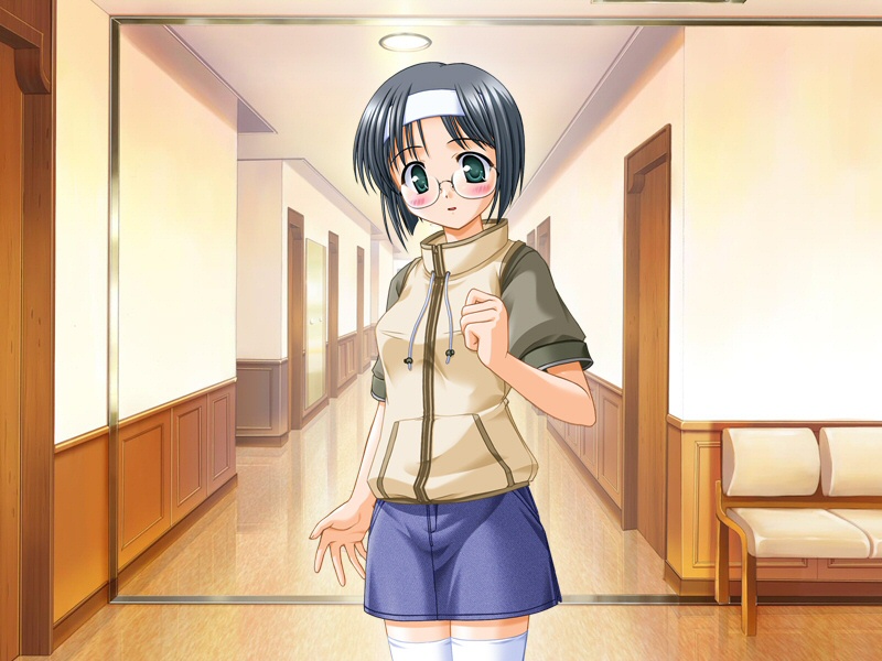 00s, 1girl, akiyama_fumio, bekkankou, black_hair, blush, female_focus, fumio_(ura_fmo)