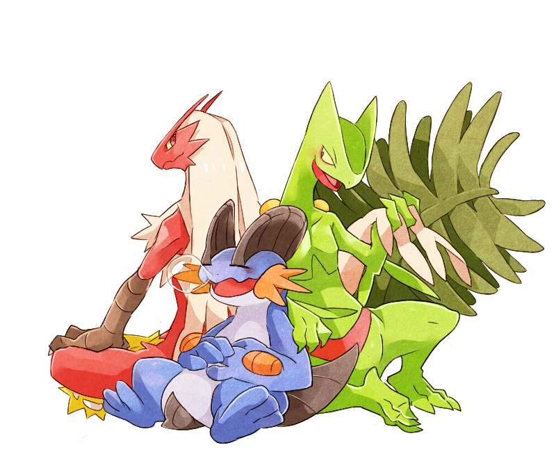 00s, animal_focus, ban_(ban62460424), blaziken, claws, full_body, gen_3_pokemon, image_sample