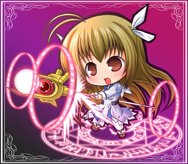 00s, 1girl, ahoge, alternate_hairstyle, beret, brown_hair, chibi, energy_wings