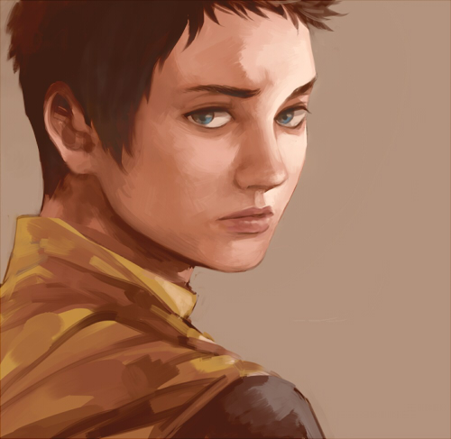 1boy, batman_(series), cape, damian_wayne, dc_comics, lowres, male_focus, over_shoulder