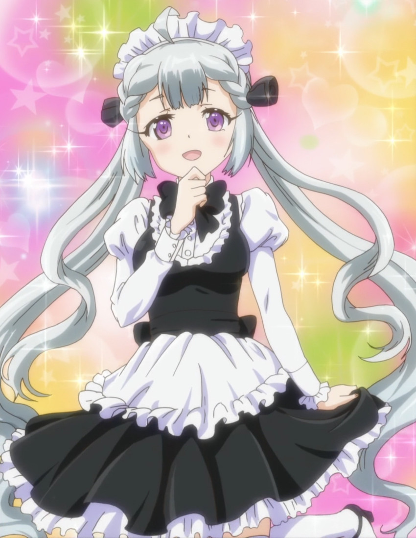 10s, apron, blush, hakua_berserker_bladefield, highres, kanojo_ga_flag_wo_oraretara, maid, maid_apron