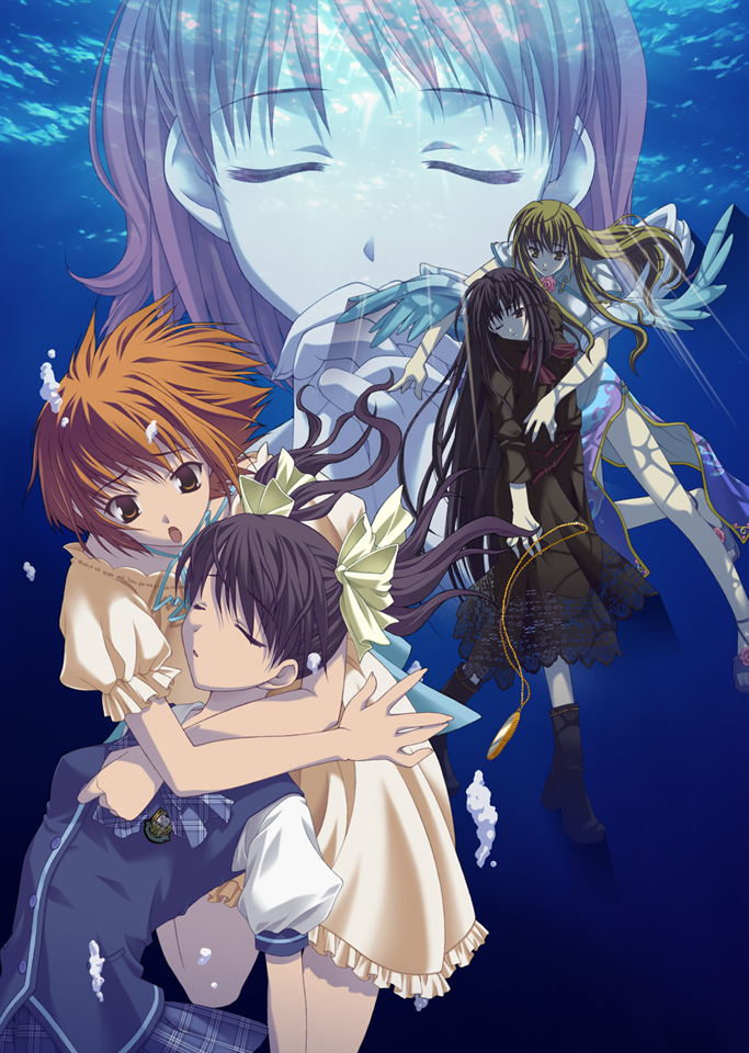 5girls, 5pb., akanegasaki_sora, china_dress, chinese_clothes, cover, dress, ever_17