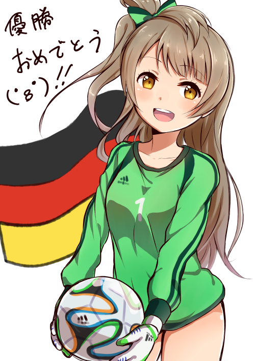 10s, 1girl, 2014_fifa_world_cup, :d, bad_id, bad_pixiv_id, ball, blush