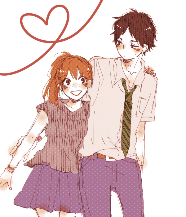 10s, 1boy, 1girl, akaashi_keiji, bad_id, bad_pixiv_id, black_hair, freckles