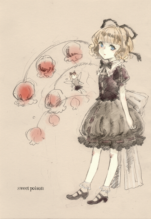 1girl, ankle_socks, black_ribbon, blonde_hair, blue_eyes, blush, bobby_socks, bow