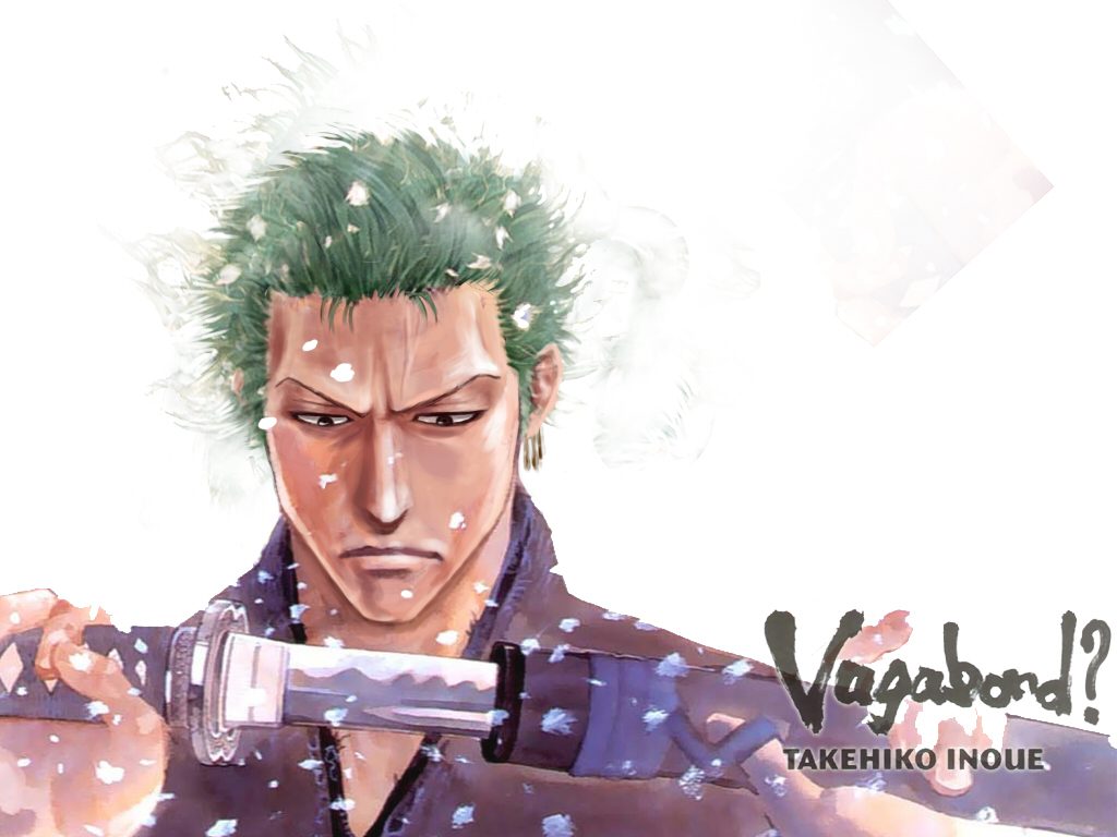 1boy, earrings, green_hair, jewelry, katana, male_focus, one_piece, roronoa_zoro