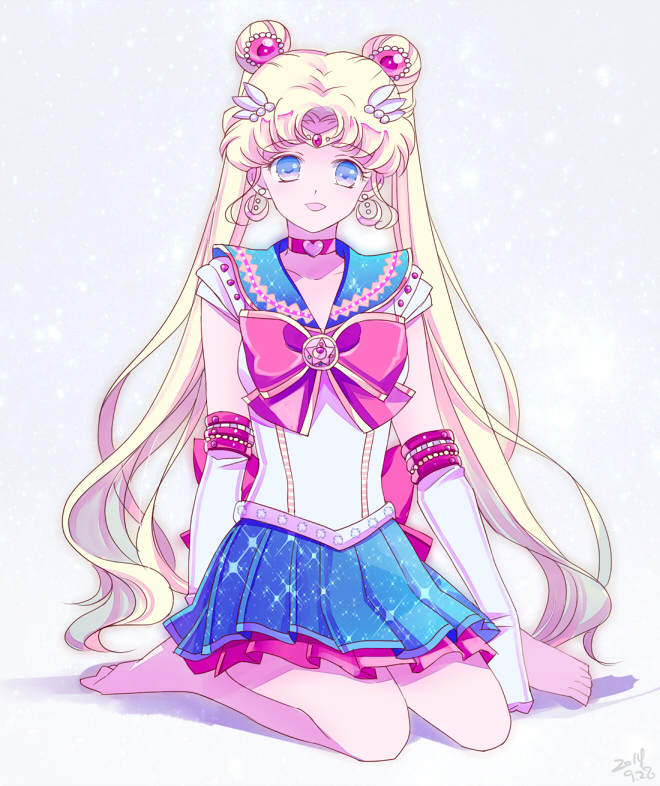 1girl, bad_id, bad_pixiv_id, barefoot, bishoujo_senshi_sailor_moon, bishoujo_senshi_sailor_moon_r, blonde_hair, blue_eyes