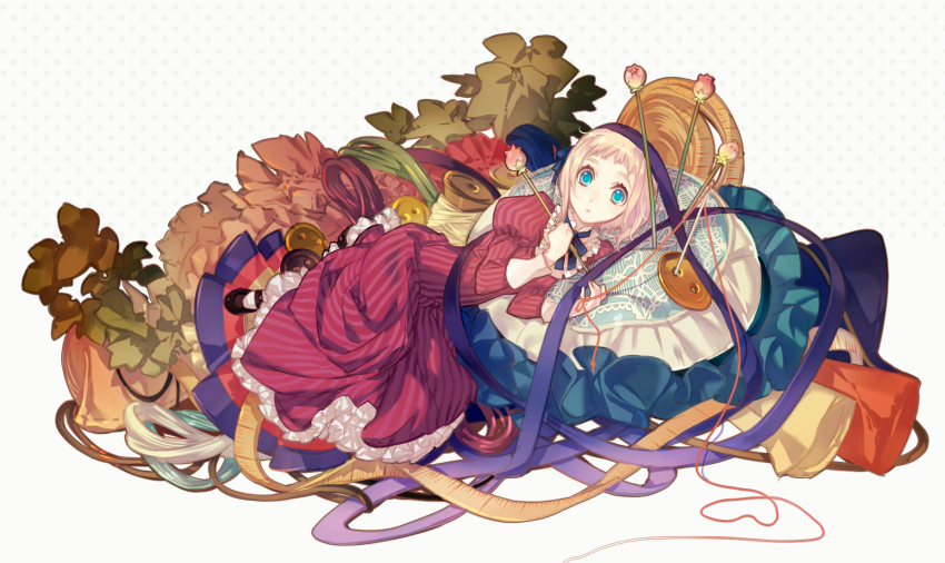 1girl, aqua_eyes, axis_powers_hetalia, bad_id, bad_pixiv_id, blonde_hair, buttons, dress