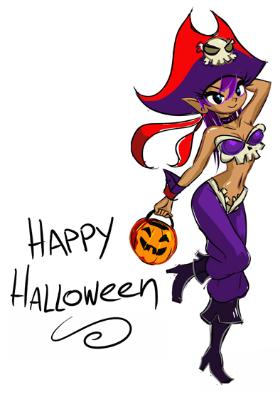 1girl, cosplay, dark_skin, dark-skinned_female, female_focus, genie, halloween, looking_at_viewer