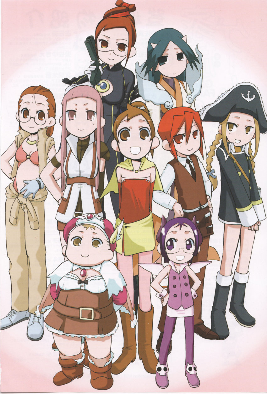 6+girls, annotated, atelier_(series), atelier_rorona, bayonetta, bayonetta_(cosplay), bayonetta_(series), black_hair