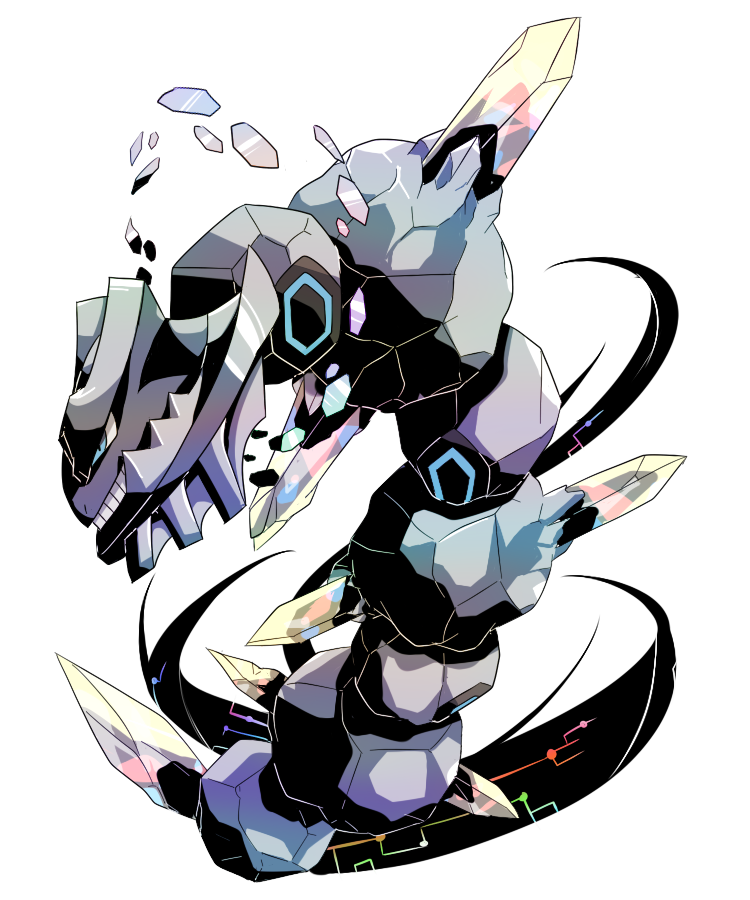 10s, epic, gen_2_pokemon, mega_pokemon, mega_steelix, nintendo, no_humans, pokemon