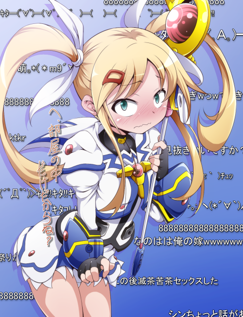 1girl, akasyabotan, bad_id, bad_pixiv_id, blonde_hair, blush, cosplay, danna_ga_nani_wo_itte_iru_ka_wakaranai_ken