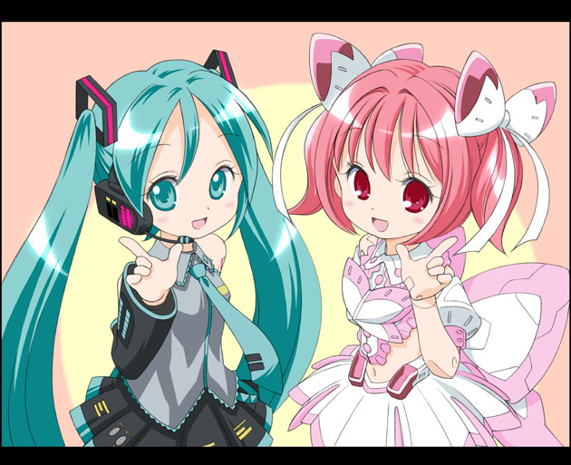 busou_shinki, chibisuke_machine, doll_joints, hair_intakes, hatsune_miku, joints, letterboxed, long_hair