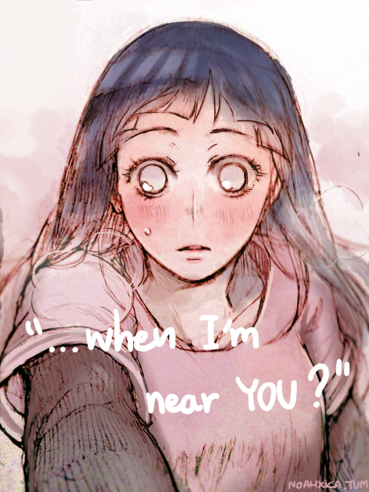 1girl, blue_hair, blush, english_text, hyuuga_hinata, long_hair, naruto:_the_last, naruto_(series)