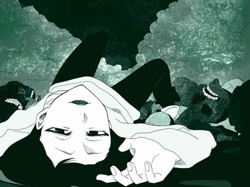 1boy, androgynous, bleach, giselle_gewelle, minmin-zemi_(lover_paradox), trap