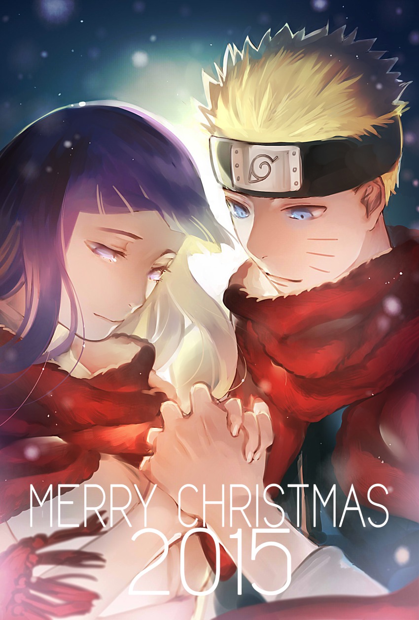 absurdres, blue_eyes, blue_hair, facial_mark, highres, hime_cut, hand_grab, hyuuga_hinata