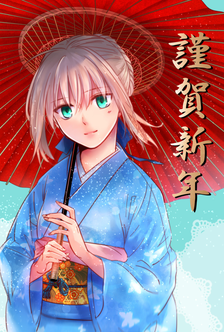 1girl, ahoge, alternate_costume, artoria_pendragon_(fate), bad_id, bad_pixiv_id, blonde_hair, bou_(maimoca501)