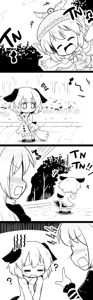 +++, 4koma, =_=, ?, ^^^, ^_^, animal_ears, blush