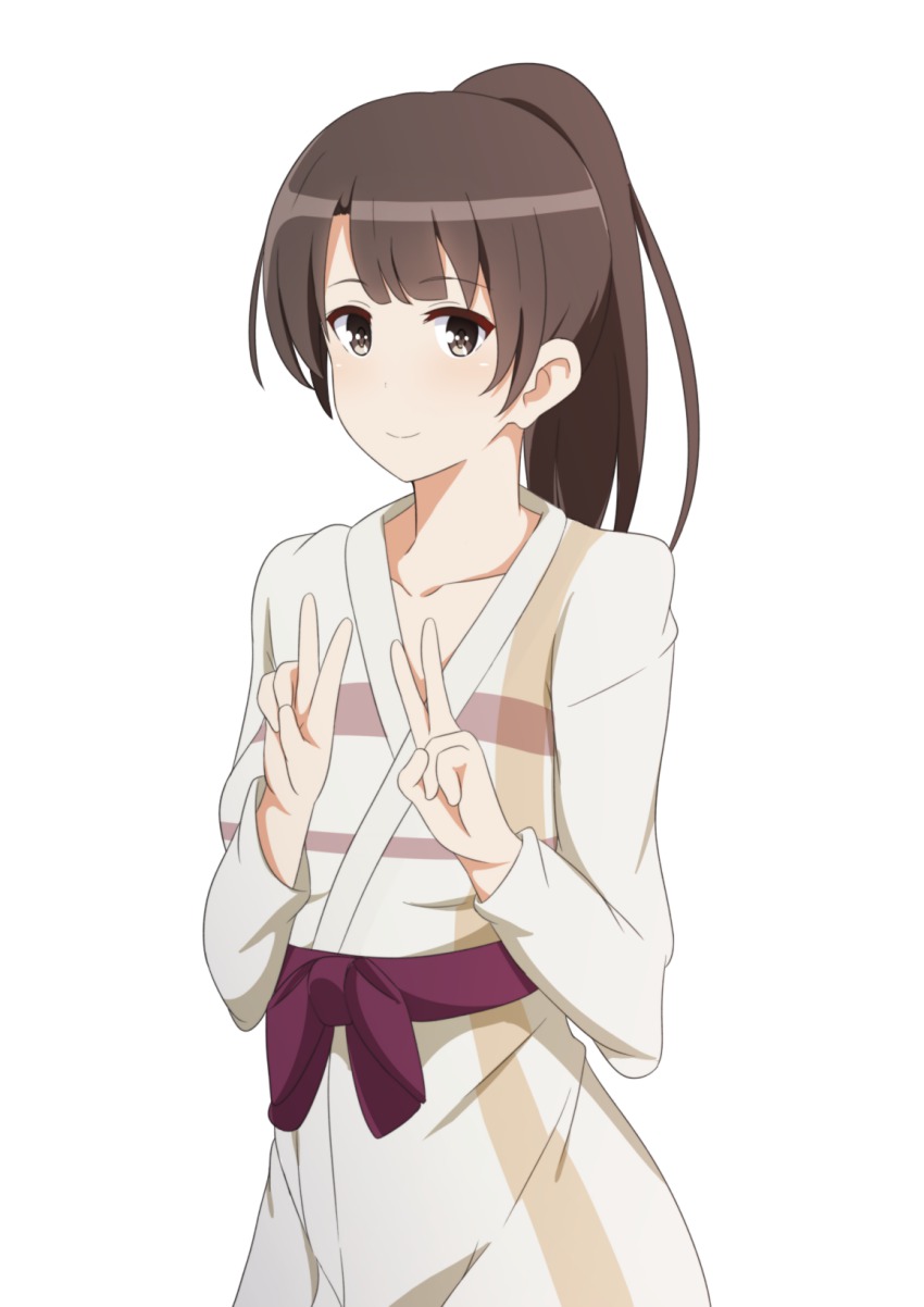 1girl, bad_id, bad_pixiv_id, black_eyes, black_hair, collarbone, female_focus, hasshin_kaisen