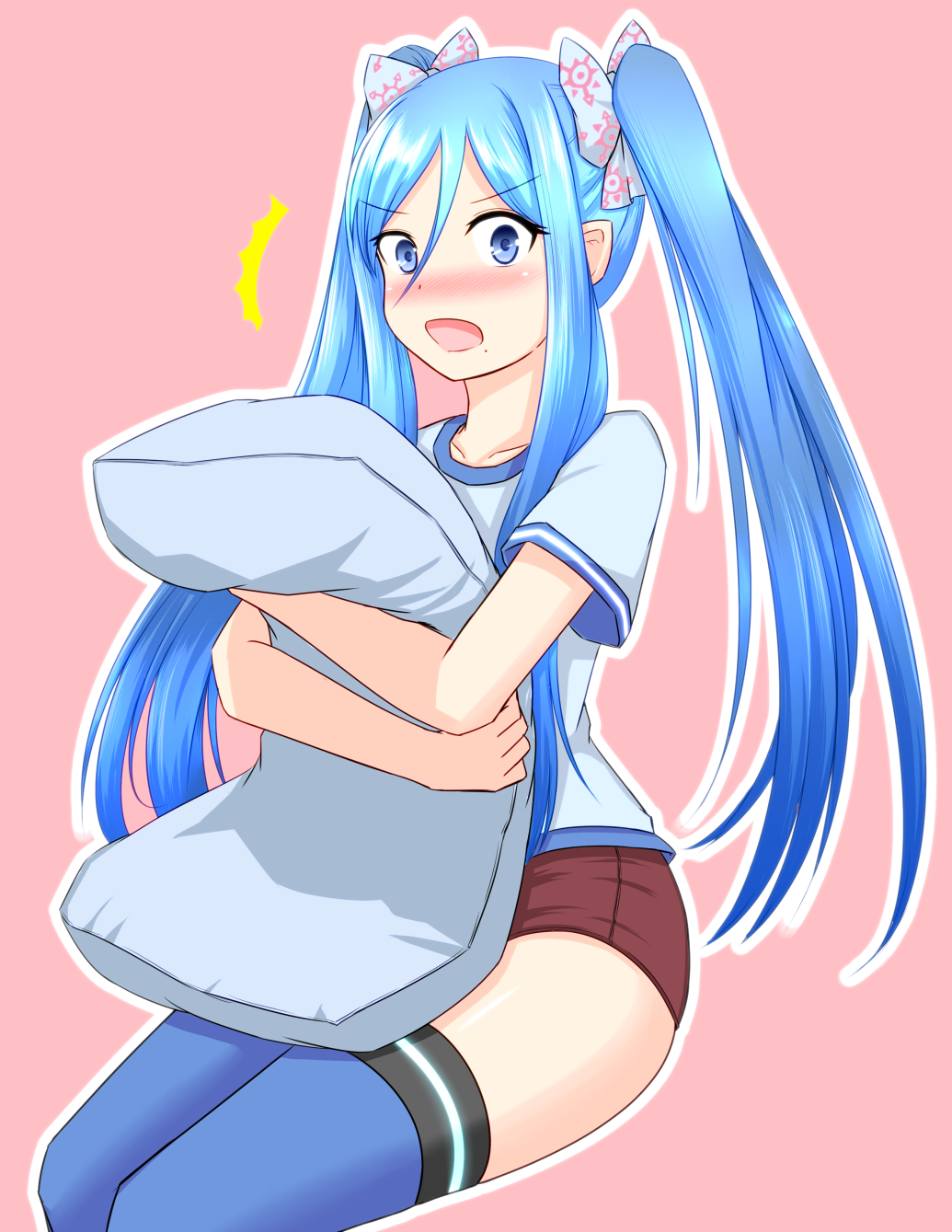 10s, 1girl, aoki_hagane_no_arpeggio, blue_eyes, blue_hair, blush, ganmaganmo, highres