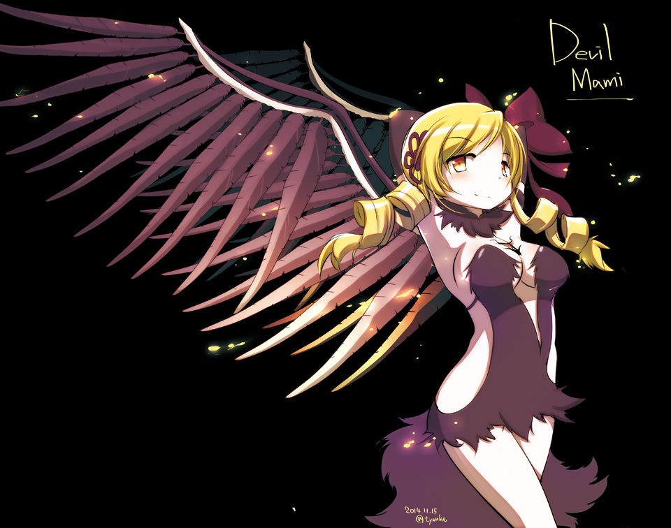 1girl, 2014, akemi_homura, akuma_homura, akuma_homura_(cosplay), arms_up, bare_legs, bare_shoulders